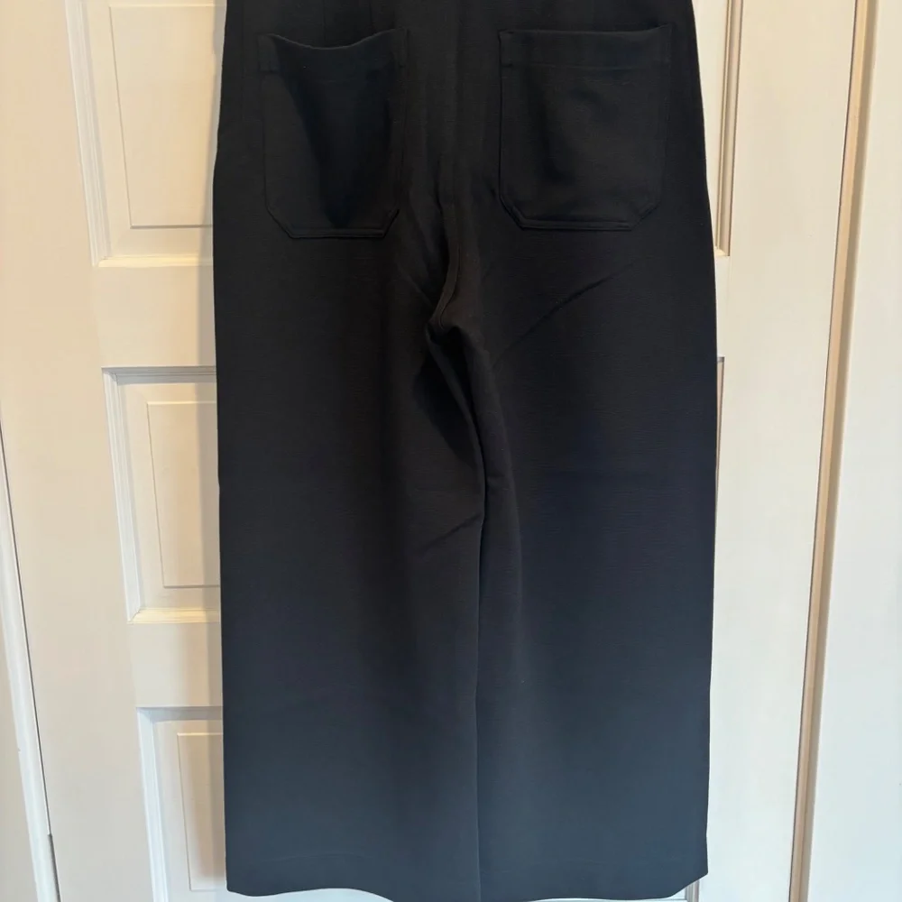 Maeve The Colette Cropped Wide-Leg Knit Pants - Picture 3 of 6